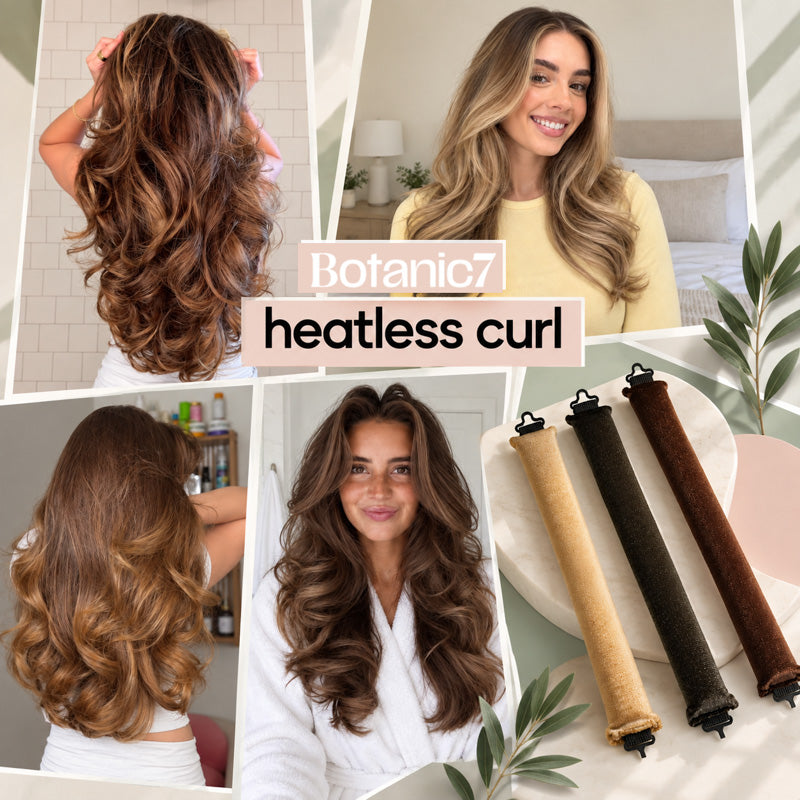 Heatless Curl Botanic7 – Σετ για Μπούκλες Χωρίς Θερμότητα